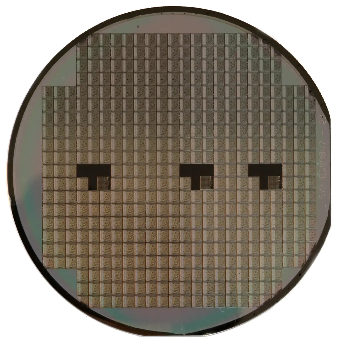 A silicon wafer